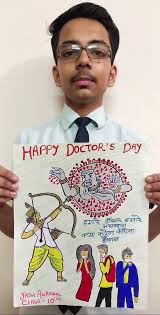 Are you searching for doctors day png images or vector? Arogya World On Twitter On World Health Day Students From Our Healthy Schools Program Created These Drawings And Posters For Our Doctors Medical Staff Who Have Been Working So Dedicatedly 24 7
