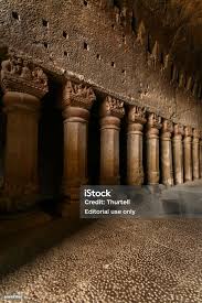 Kanheri Caves Mumbai India Stock Photo ...