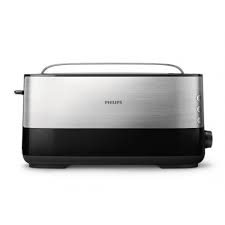 Philips Grille Pains 1 Fente 1030w Noir Inox Hd2692 90 Viva Collection Vente Petit Electromenager Et Gros Electromenager
