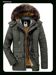 herren warme winterjacke parka jacke mit fell wintermantel mit kapuze ubergangsjacke gefutterte w jacke mit fell warme winterjacke parka jacke