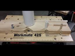 Black And Decker Portable Workbench 425 Custom Bench Panel For Workmate 425 45 Youtube Woodworking Bench Woodworking Workbench Custom Benches