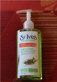 As with the other face washes from st. St Ives Blemish Control Green Tea Gel Cleanser Review