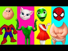 كرتون بالعربي تعلم الالوان ماشا توم وجيري منصور سبايدرمان عالم الاطفال learn color youtube angela videos youtube kids youtube