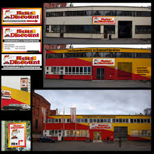 Visit their warehouse and showroom in gata de gorgos on the n332 on the costa blanca, spain. Fassadengestaltung Und Beschilderung Showcase Fliesen Discount Hexabinaer