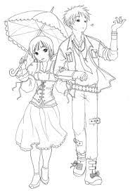 Download and print free cute anime couple coloring pages to keep little hands occupied at home; Pin On School