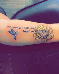 Apr 10, 2018 · i'll be missing you next, we have a beautiful arm tattoo with roses and a phrase. Rip Tattoos Small Tattoos For Dad Who Died Novocom Top