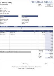 Purchase Order Template Purchase Order Template Purchase Order Templates