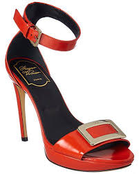 Rue La La Roger Vivier Patent Sandal Shoes For Tootsies