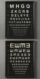 Herman Snellen Vintage Eye Charts Letters Tumbling