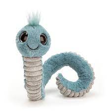 Buy Wiggly Worm Blue Jellycat Toys Jellycat Soft Toy