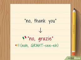 Thanksgiving is not a celebrated holiday in italy, apart from some elite places. 4 Ways To Say Thank You In Italian Wikihow