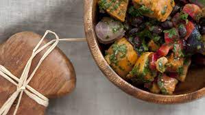 Video Sweet Potato Salad Salad With Sweet Potato Roasted Sweet Potatoes Sweet Potato