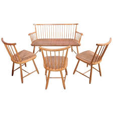 Arno Lambrecht Dining Set Of Three Chairs And Bench For Wk Mobel From A Unique Collection Of Antique And Modern Di Dining Set Dining Room Chairs Modern Chair