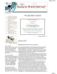 The Gay Mens Edition