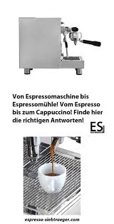 Espressomaschinen Mit Siebtrager Angebote Siebtragermaschinen Espressomaschine Espresso Maschine Espresso