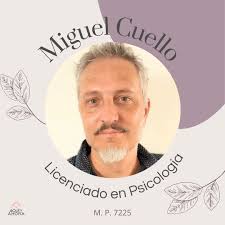 🙋🏻‍♂️ Lic. Cuello Miguel (M.P: 7225) 🎓 Egresado de la Facultad de  Psicología de la U.N.C 📜 Psicoterapeuta integrativo. Psicotraumatologo,  formación en EMDR, TIC, EFT y disociación. ✔️Atencion adultos 📍Servicio de  manera