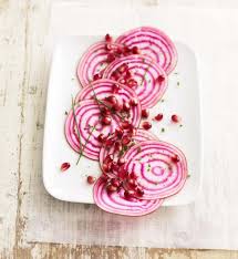 Carpaccio De Betteraves A La Grenade Et A La Ciboulette Recept