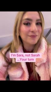 Im Sara Not Sarah