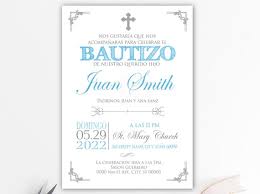Your next party or event is important, so let zazzle help you find the perfect bautizo invitations and leave you with more time to plan for the big occasion. Boy Baptism Invitations Digital Invite File Invitaciones Para Bautizo Y Cumplea U00f1os Spanish Baptism Invites Invitacion Bautizo Batizado Paper Paper Party Supplies Thienhop Com