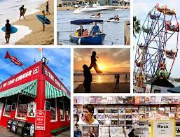 Surfers cherish the waves at the end of balboa peninsula, while balboa island features a strip of shops and restaurants that call to. California In My Mind The New York Times
