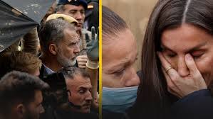 La tensa visita de los reyes, Sánchez y Mazón a Paiporta, en cinco momentos