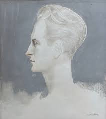 Joseph Stella, Portrait of Marcel Duchamp, c. 1923-24