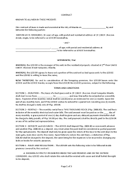 This contract of lease made and entered into by and between; Bedspace Contract Lease Common Law