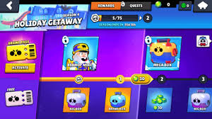 The holiday getaway brawl talk was released. Brawl Stars Interface In Game Video Game Ui