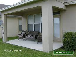 Our screen enclosures are breezy and come variety of colors and screen densities. Orlando Screen Enclosures Kc Screenkc Screen