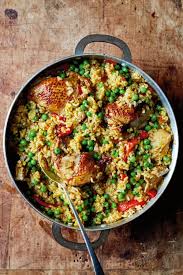 There is some debate as to whether it originated in spain or puerto rico. Arroz Con Pollo A La Chorrera Chicken And Rice The Splendid Table