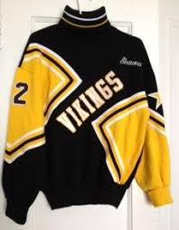 On Sale Vintage Cheerleader Sweater Vikings Varsity Black Etsy Varsity Sweater Cheerleading Sweaters