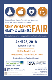 There are several circumstances where you. Siny Women S Health Wellness Fair April 26 At Hilton Garden Inn Bloomfield Staten Island Nyc Business Group