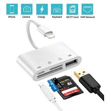 4 In 1 Digital Reader Adapter Tf Sd Lighting Card Reader Usb Otg Adapter Cable Compatible With Iphone Xs X 8 7plus 7s 6 5 Ipad Pro Mini Air No App Required Plug And Play Walmart Com Walmart Com