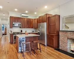 If you have an 8 foot ceiling and you'd like to use crown molding finished to the ceiling, 36 inch high wall cabinets should be used. 6 New York City Homes With Clever Storage Options