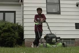 My neighbor from a couple of doors down and i had a long running feud. Boy Whose Lawn Mowing Prompted Police Call Gets Cops Called On Him Again For Playing Vox