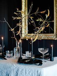 For some devilish fun, buy a box of trick candy and mix the good and bad. This Elegant Halloween Table Will Make You Want To Host A Spooky Dinner Party The Inspired Home