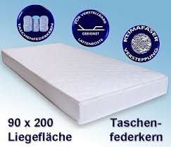 Im aufbau ist sie der klassischen taschenfederkernmatratze ähnlich, denn auch hier sind die federn in einzelne stoffsäckchen verpackt. Taschenfederkern Mehr Als 5000 Angebote Fotos Preise
