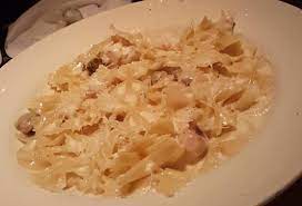 Now add the heavy cream. Cheesecake Factory Farfalle With Chicken And Roasted Garlic Sauce Recipe The Broke Diaries
