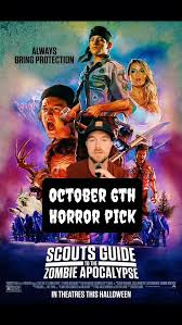 Scouts Guide to the Zombie Apocalypse (2015) is a horror comedy directed by  Christopher Landon and written by Carrie Evans Emi Mochizuki and Lona  Williams. The film follows three high school friends ...