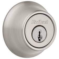 Cerrojo kwikset doble satinado l082171. Satin Nickel 665 Deadbolt Keyed Both Sides With Pin Tumbler Kwikset