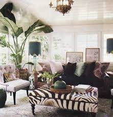 Decorating With Animal Prints And Hides Faux Of Course Zebra Living Room Safari Living Rooms Zebra Print Decor