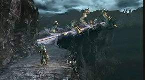 From the saving point, you will walk down a pathway to reach an area where you will see an exit point that quickly fades in and out in the distance. Walkthrough Descent Into Lust Dante S Inferno Wiki Guide Ign