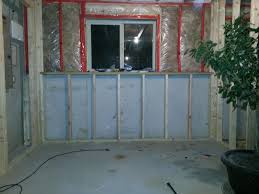 Should there be a gap between the basement wall and framing? Best Way To Frame Concrete Half Wall In Daylight Partial Exposure Basement Terry Love Plumbing Advice Remodel Diy Professional Forum