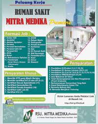 Tebing tinggi deli or more commonly simply tebing tinggi (jawi: Info Loker Medan Terbaru Januari Rs Mitra Medika Premiere Tahun 2021