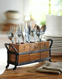 33 Amazing Diy Pallet Projects Design Ideas Diy Utensils Flatware Caddy Kitchen Decor