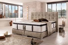 Welche matratze passt zu meiner schlafposition? Crown Boxspringbett London Deluxe Hohe Taschenfederkern Matratze Inkl Topper Z B Beige Taupe 160x200 180x200 200x200