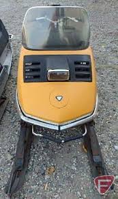 Image result for Orange 1973 Snowmobile