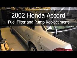 Sourcing guide for accord fuel filter: 2002 Honda Accord Fuel Filter And Pump Replacement Youtube