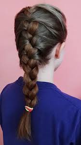 Simply divide hair in half. French Braid Wikipedia