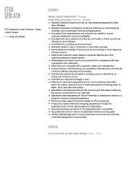 Sales Associate Resume Sample | Velvet Jobs